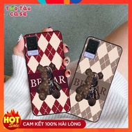 Vivo V21 5G Case With 3D Motifs, Fashionable bearbrick Bear, Beautiful Cheap Phone Case