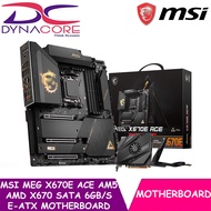 DYNACORE BUNDLE - MSI MEG X670E ACE AM5 AMD X670 E-ATX Motherboard With Ryzen 5 7600X / 7 7700X / 9 