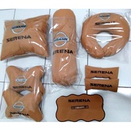 Car interior accessories set 6 in 1 Nissan Serena Car pillow