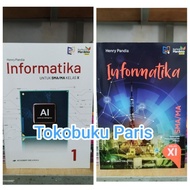 ORI Book Informatics ICT REVISED edition sma ma Class 1 10 X, 2 11 XI Erlangga Independent Curriculu