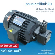 SanDisk | มอเตอร์ไฟฟ้าสามเฟส VP20 พร้อมปั๊มใบพัด 0.75-1.5kW 380V