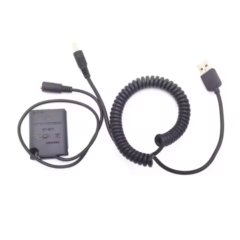 5V 2A Power Bank USB Cable Plus EN-EL23 Dummy Battery EH-67A EP67A DC Coupler for Nikon COOLPIX Came