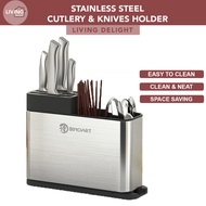 High Quality 2in1 Stainless Steel Knife Cutlery Holder Kitchen Utensils /Knife Fork Spoon Holder /Ki