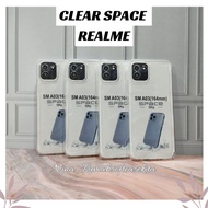 CLEAR SOFTCASE REALME SPACE CLEAR REALME 5 5PRO C2 C11 C15 C20 C21Y C25Y C30 C31 C33 C35 C53 Realme 
