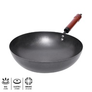 กระทะเหล็กพร้อมด้ามจับ KASSA HOME รุ่น YF-PAN15 Kassa H