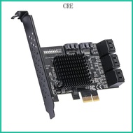 CRE PCI-E to SATA3 0 Expansion Card Support WINXP WIN7 WIN8 WIN10 PCE8SAT-M01