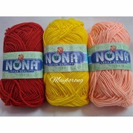 NONA Knitting yarn Benang Kait 5 buku NONA