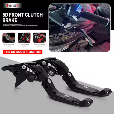 NEW 5D Brake Lever For GAOKIN GK500 Flame 500 Brixton Crossfire 500 Flame500 2021-2024 Motorcycle Ha