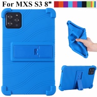 For MXS tablet S3 8inches Super Soft Silicon Tablet Case Stand Protect Shell Cover