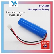 🔥🇲🇾ready stock🔥18650 3.7v 18650 Bateri Boleh Cas Semula 3.7V Flat Top / Button Top Rechargeable Battery 1500mah