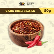 Momoto Rempah Chili Flakes - Spicy Coarse Dried Chili Powder - Chili Flakes 50 gr