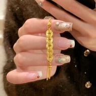 2026 Five Coins Emperor Coins Crushed Ice Ice Ice Bracelet Transfer Bracelet Women's All-Match Combi