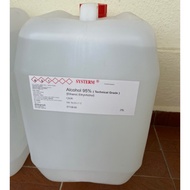 25L Ethanol 95% (Technical Grade) (Alcohol)