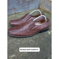 Piacenza leather loafers size 41 insole 27cm (suitable for feet size42)