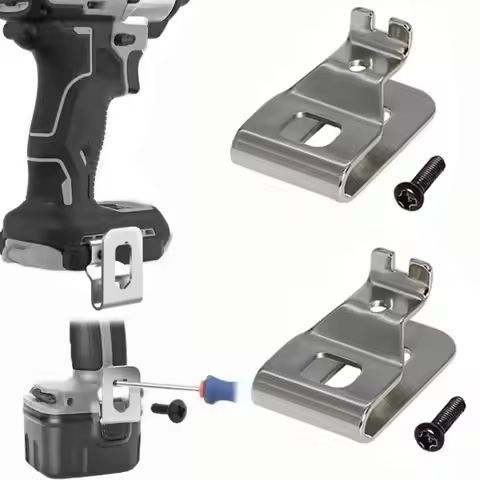1/2/3/5Pcs Electric Drill Belt Clip Hooks With Screws For DeWalt 18V 20V Cordless Drills Wrench Hold