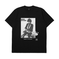 BAND - Bob Dylan Blowing in The Wind - Thick 24s Combed Cotton T-shirt