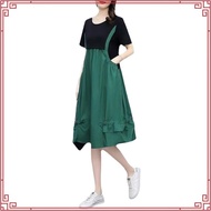 Large size dress    大码300斤  胖mm休闲连衣裙   Large size 300 pounds fat mm casual dress for women, reducing