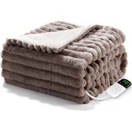 Electric blanket, can be used as a blanket, 188 x 130 cm [exquisite feel & rabbit fur tone + flannel