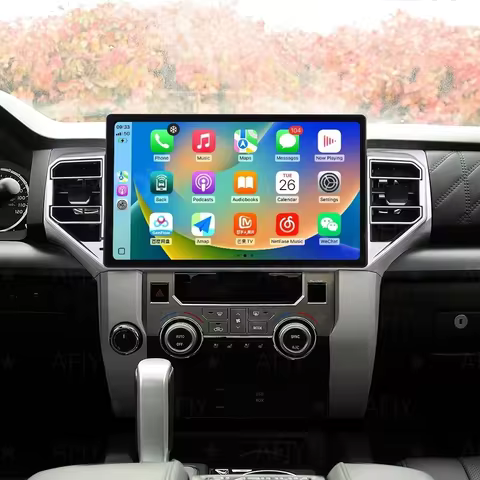 14.6" Android Car Radio For Toyota Tundra XK50 2013-2021 Auto Intelligent System Stereo Multimedia P