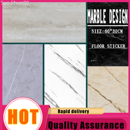 1.8mm thick Marble Design 60X30 cm Vinyl Floor Stickers Adhesive PVC Tiles Flooring  for home