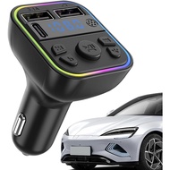 Bluetooths Fm Transmitter for Car, Wireless Mp3 Music Player Car Music Connector, Multifunctional Ca