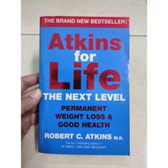 [BB] [Used] Atkins For Life by Robert C. Atkins (Nonfiction > Health / Nutrition / Cookbook)