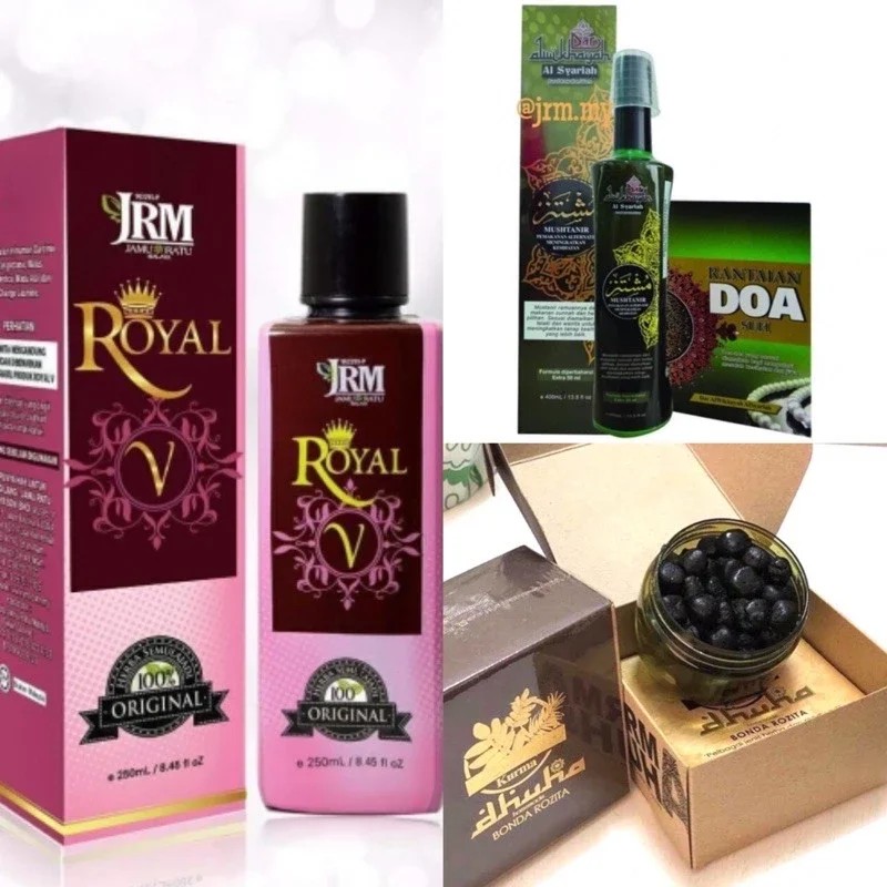 ORIGINAL JAMU RATU MALAYA. JRM KURMA DHUHA / ROYAL V / MUSHTAHIR