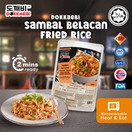 DOKKAEBI Halal Nasi Goreng Sambal Belacan Fried Rice Microwaveable Instant Makanan Segera Instant Fo