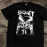 short sleeve T-Shirt for Men and Women with Stylish BEQUIET Pattern, Soft and Dry Cotton Material, G