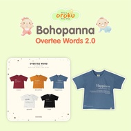 BOHOPANNA OVERTEE WORDS 2.0 CHILDREN'S SHORT T-SHIRT/