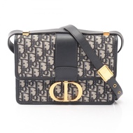 【二手】迪奧 (Dior) 30 MONTAIGNE Oblique 提花單肩背包 M9203UTZQ_M928 海軍藍帆布皮革 Oblique 30 Montaigne 包