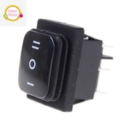 YellowFlower 12V  Waterproof 6Pin DPDT Self Loing Rectangle Roer Switch TH