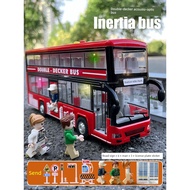 Kids Double Decker Bus Bus Toy Boys School Bus Bus Oversized Toy Car Bus Model
