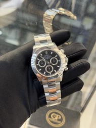 Rolex 116520 Daytona 2010 停產黑面鋼地通
