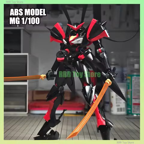 In Stock ABS MODEL MG 1/100 MASURAO Assembly Model Kit GNX-U02X Actioni Figures Collection Robot Pla