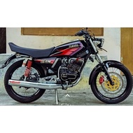 MERAH Striping lis sticker standard original RX king 95 96 black red sticker original RX king 95 96 