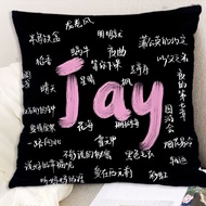 Jay JAY Chou Pillow Double-Sided Album Student Bedside Dormitory Pillow diy Gift Cushion/Cola 4.26