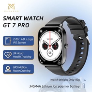 Maxwear Smart Watch GT7 pro 2.06inch Bluetooth Call NFC GPS IP54 Waterproof Voice Assistant Sports S