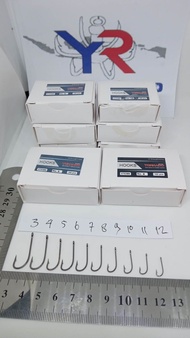 Kail TORNADO 3753 BN Isi 100pcs Mata pancing leher panjang kail leher panjang kail cap kunci kail ka