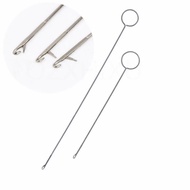 1PCS Sewing Loop Turner Hook Long Loop Turner Tool with Latch for Fabric Belts Strips DIY Knitting A