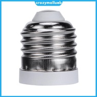 [New] E26 To E12 Socket Adapter Screw-in Lamp Socket Light Bulb Converter for Indoor