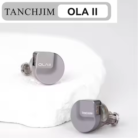 Tanchjim Ola 2 Dynamic + Balanced Armature HiFi In-Ear Earphones DSP-Master with 3.5/4.4/DSP Type-C 