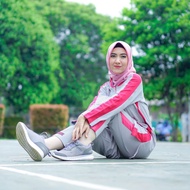 Setelan Olahraga Wanita Muslimah Terbaru Rocella Jovanca Jogging Baju Olahraga 1 Set Wanita Atasan Kaos Jovanca dan Celana Jogging Baju Olahraga Perempuan Muslimah Lengan Panjang BISA COD GRATIS ONGKIR