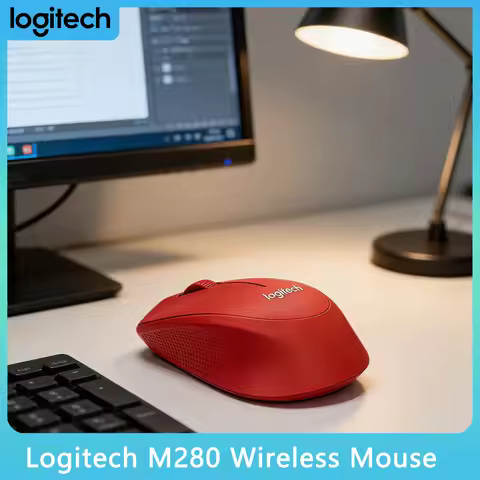 M280/M330 Wireless Mouse by Logitech – Reliable 2.4GHz Connection, Plug-and-Play USB Receiver