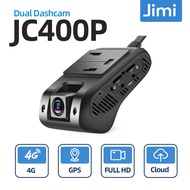 Jimi JC400P 4G Car Camera With Live Stream1080P Dual Cameras GPS Tracking Wifi Hotspot Multiple Alar