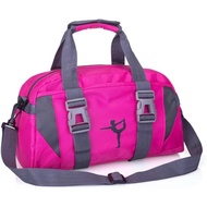 Small/Large Dance Duffle Bag For Girls Sport Gym Bags For Women Yoga Bag (Rose, Small)