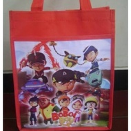 Boboiboy Cartoon Character Tote Bag | Children's Birthday Gift Bag | Cute GOODIE BAG SOUVENIR | K12