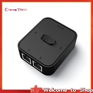 【Chuangtfx03】2 Port RJ45 LAN CAT6 Network Switch 1000Mbps 2 in 1 Out/1 in 2 Out Internal External Ne