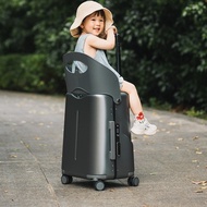 20 inch luggage with multifunctional operation and seat, 18 inch luggage for travel children luggage