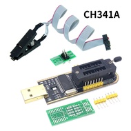 1pcs ch341a 24 25 loạt EEPROM Flash BIOS Bộ lập trình USB Mô-đun + soic8 SOP8 kẹp thử cho EEPROM 93c